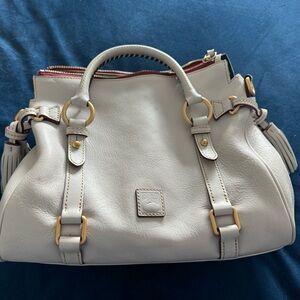 Dooney and Bourne Florentine Satchel in ecru